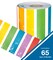 Carson Dellosa All Are Welcome 65Ft of Striped Rainbow Bulletin Board Borders, 1 Roll of Colorful Trim for Rolling Whiteboard, Cork and Posterboard, Party Decorations, and Classroom Decor